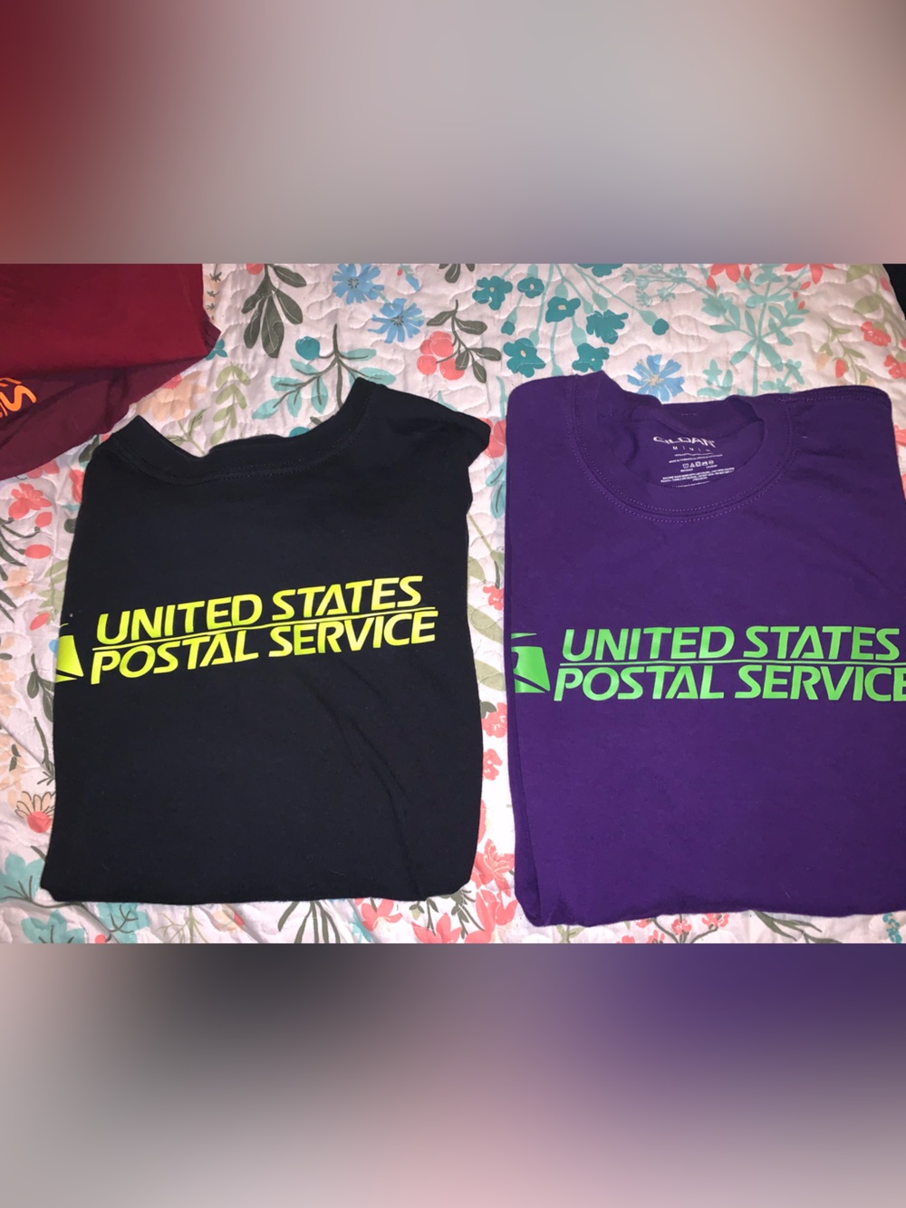 United States Postal Service adult Graphic T-Shirts Bundle